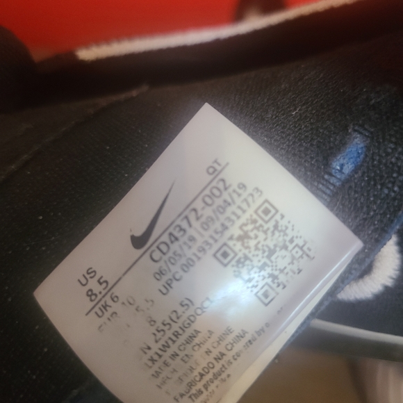 Nike React Infinity Run Flyknit Women’s Size 8.5 Black Running Shoes CD4372-002 - Picture 8 of 9